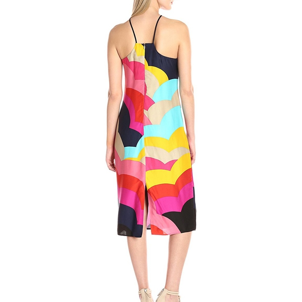 *SOLD* Trina Turk Vina 2 Rainbow Rumba Midi KA35 - Picture 2 of 8